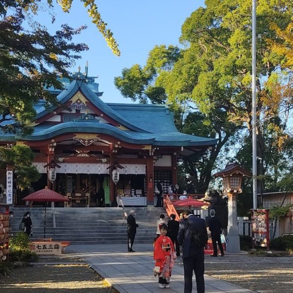 An autumn day in Tamagawa&nbsp;Jinja